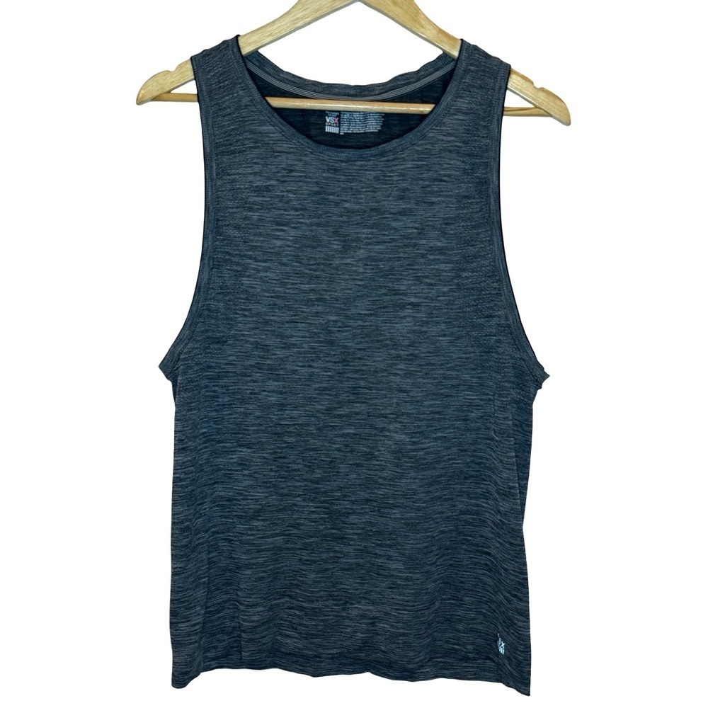 VSX Gray Seamless Loose Fitting Womens Tank M